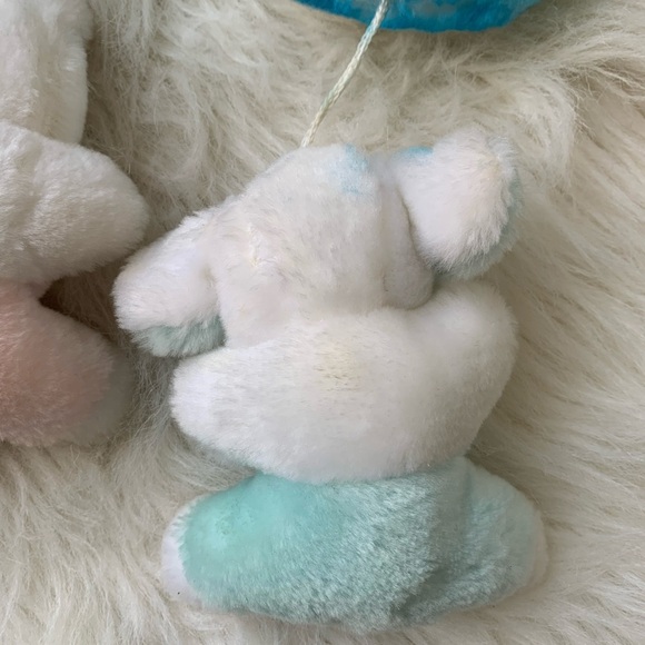 VTG 1984 Jolly Jumper Pastel Rainbow Animal Mobile Crib Hanger - Picture 6 of 11